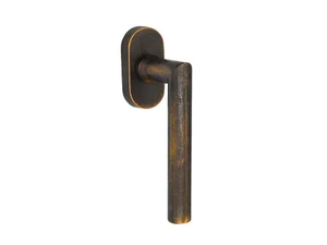 GAUDIUM MG3393 - DK bronze window handle on rose _ Fama International